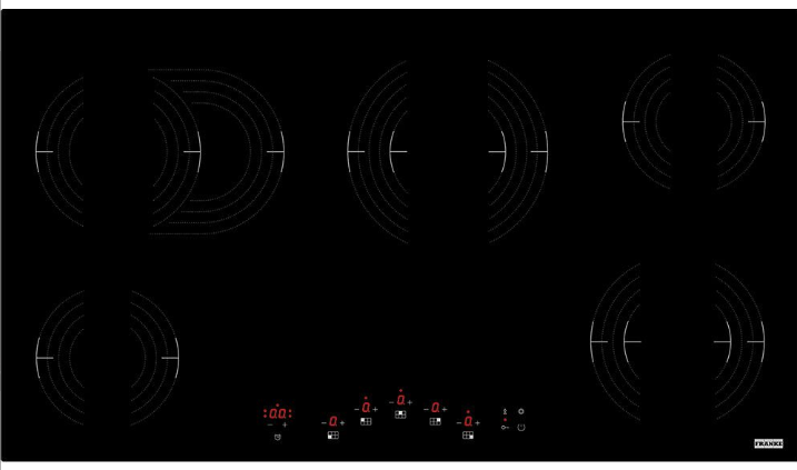 FRANKE FRSM 905 C TOD BBK SİYAH CAM ELEKTRİKLİ OCAK