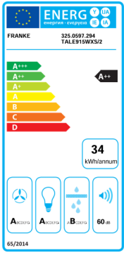 FRANKE TALE 915 W XS İNOX DUVAR TİPİ DAVLUMBAZ