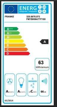 FRANKE FABER T-SHELF EV8 BK MATT BLACK A180 ADA DAVLUMBAZ