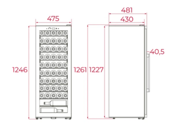 TEKA RVF 10051 GBK ŞARAP SOĞUTUCUSU