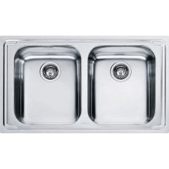 FRANKE LOGİCA LİNE LLX 620-L PASLANMAZ ÇELİK 2 GÖZLÜ EVYE