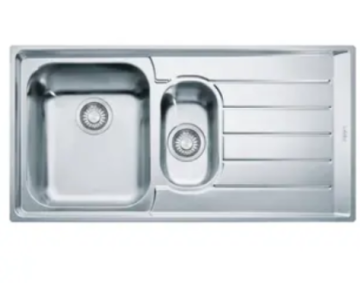 FRANKE NEPTUN NET 651 MİKRODEKOR 1,5 GÖZLÜ SAĞ DAMLALIKLI ÇELİK EVYE