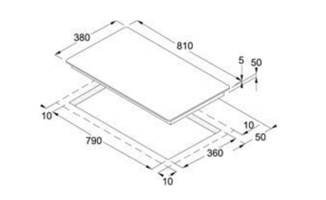 FRANKE TEŞHİR FHBP 803 3I T XS İNDÜKSİYONLU 81 CM OCAK