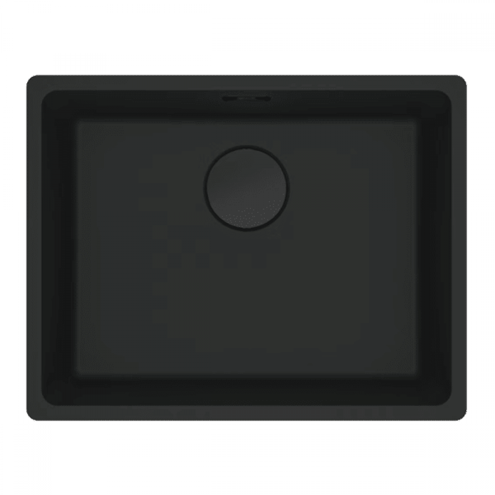 FRANKE MARIS MRG 110-52 MATT BLACK TEK GÖZLÜ DAMLALIKSIZ FRAGRANİT EVİYE