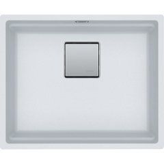 FRANKE KUBUS 2 KNG 110-52 GRANİT BİANCO TEZGAH ALTI EVYE