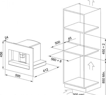 FRANKE MYTHOS KAHVE MAKİNASI FMY 45 CM BK
