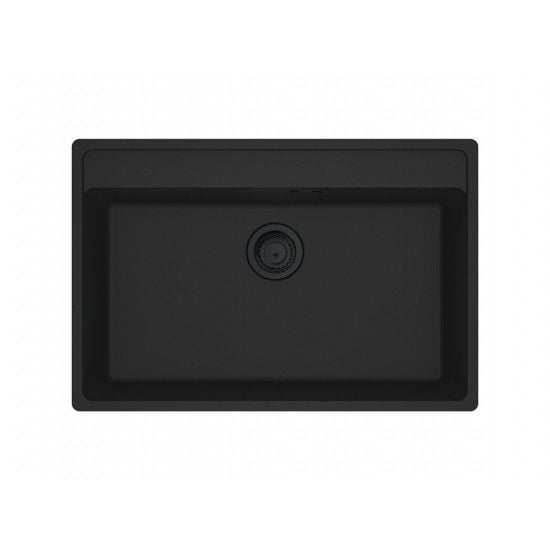 FRANKE MARİS MRG 610-72 TL MAT BLACK TEZGAH ÜSTÜ GRANİT EVİYE