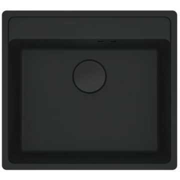 FRANKE MARİS MRG 610-52 MATT BLACK TEZGAH ÜSTÜ GRANİT EVYE