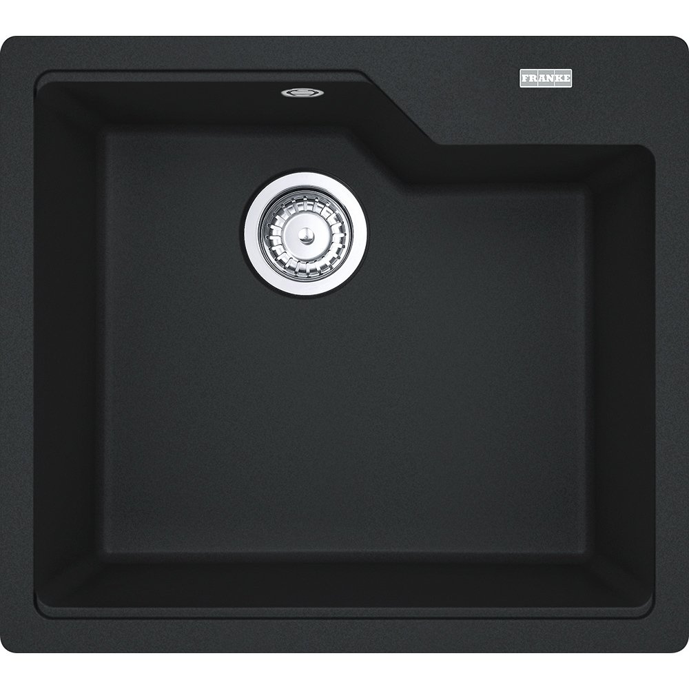 FRANKE URBAN UBG 610-56 GRANİT NERO TEZGAH ÜSTÜ EVYE