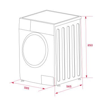 TEKA WMK 81050 DSS SOLO GRİ ÇAMAŞIR MAKINASI