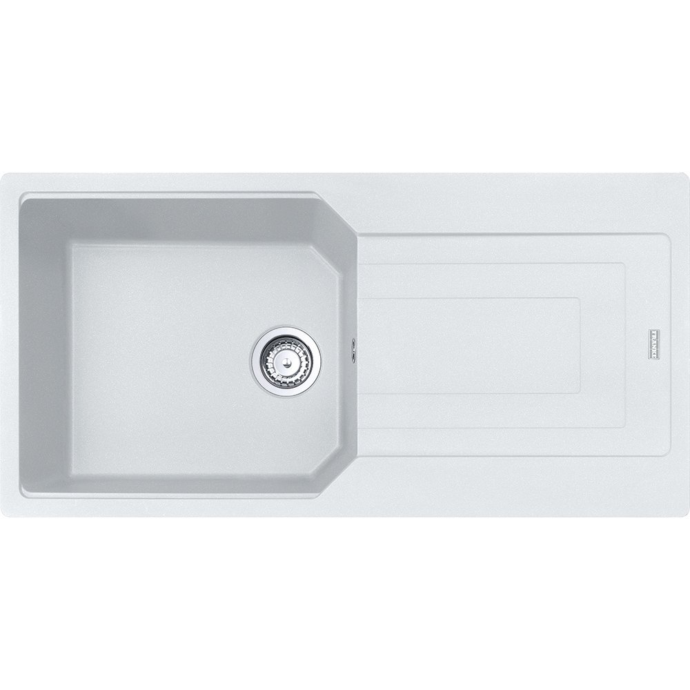 FRANKE URBAN UBG 611-100 GRANİT BİANCO TEZGAH ÜSTÜ  EVYE
