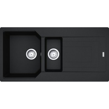 FRANKE URBAN UBG 651-100 GRANİT NERO TEZGAH ÜSTÜ EVYE