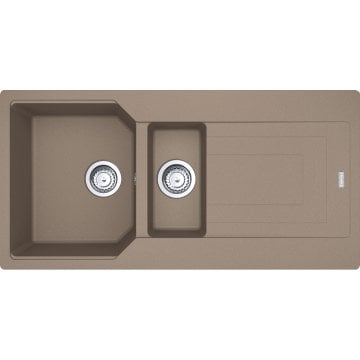 FRANKE URBAN UBG 651-100 FRAGRANİTE OYSTER TEZGAH ÜSTÜ EVYE