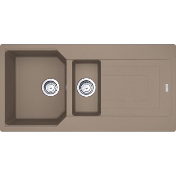 FRANKE URBAN UBG 651-100 FRAGRANİTE OYSTER TEZGAH ÜSTÜ EVYE
