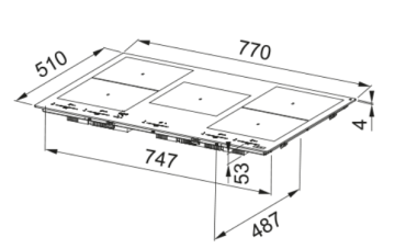 FRANKE MYTHOS K-LINK OCAK FMY 805 I F KL BK