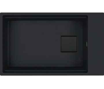 FRANKE KUBUS 2 KNG 110-62 MAT SİYAH GRANİT EVYE