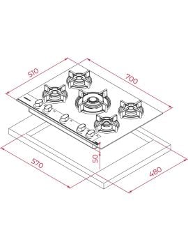 TEKA GBC 75-G1 GB OCAK