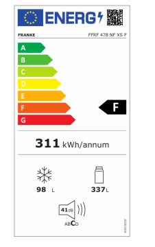 FRANKE FFRF 478 NF XS A+ BUZDOLABI