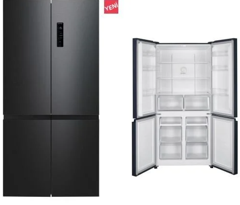 FRANKE FMD 420 TNF NE E BLACK INOX SOLO 80 CM BUZDOLABI