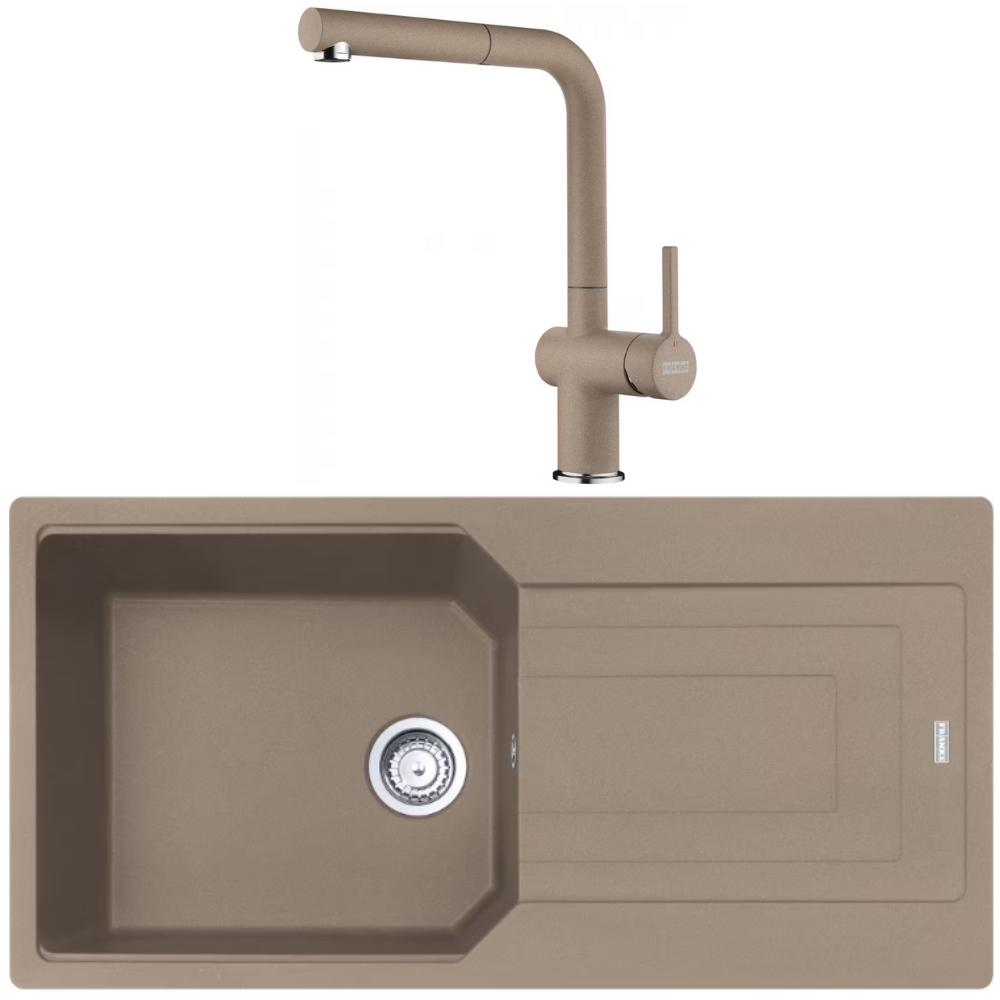 FRANKE URBAN UBG 611-86 FRAGRANİTE OYSTER EVYE + ACTİVE PLUS OYSTER