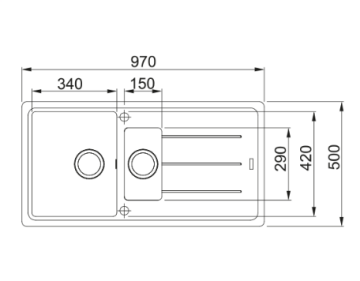FRANKE BASİS 651 1,5 GÖZLÜ SLATE  GREY EVİYE ARMATÜR KAMPANYASI