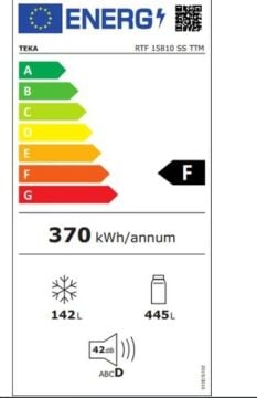 TEKA RTF 15810 İNOX BUZDOLABI