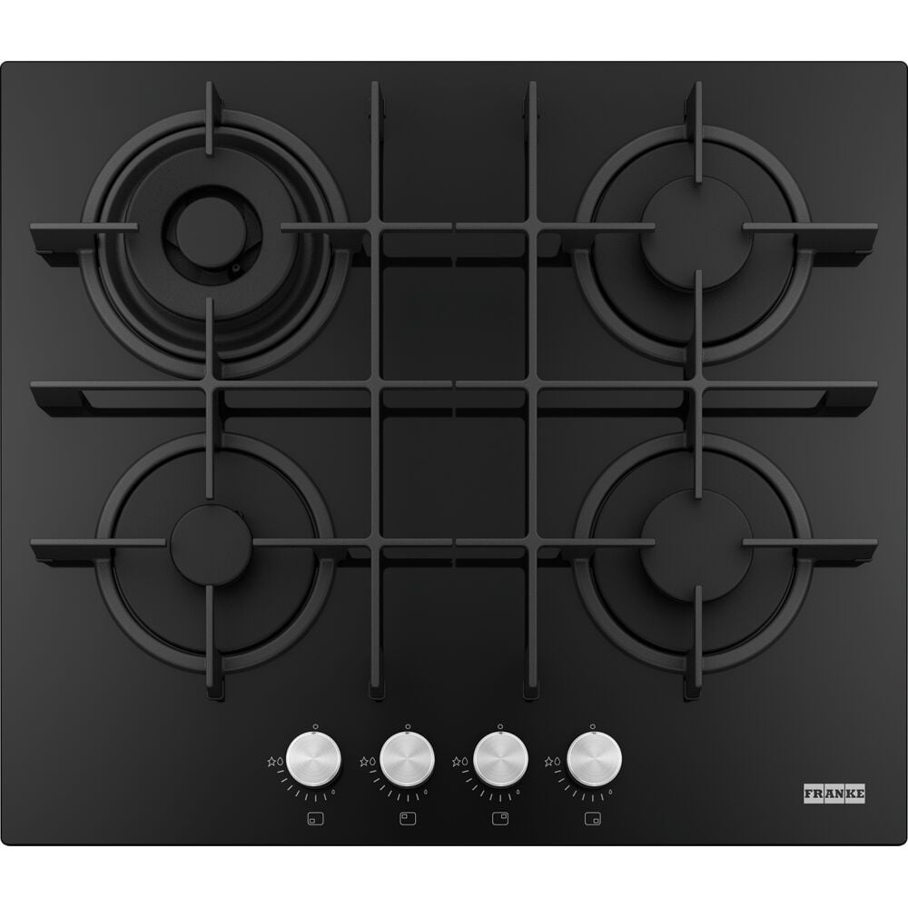 Franke FHMA 604 3G DC BK C 4 Gözlü Siyah Cam Ocak