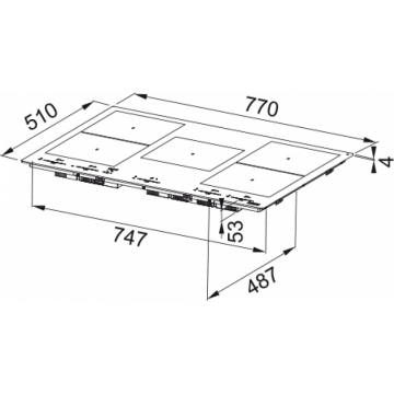 Franke Mythos K-LINK FMY 805 I F KL MB Mat Siyah İndüksiyonlu Ankastre Ocak