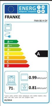 TEŞHİR FRANKE SMART PLUS SGP 62 M OY/F GLASS OYSTER ANKASTRE FIRIN