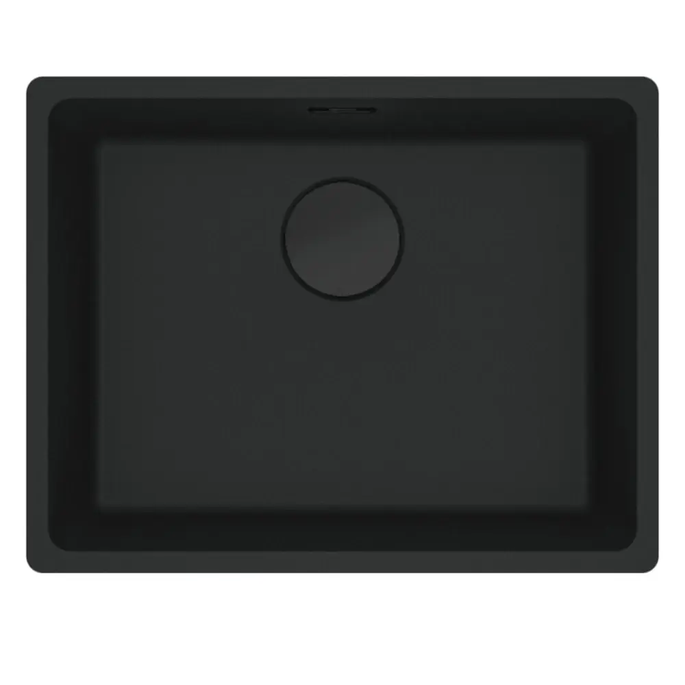 Franke Maris MRG 110-52 Mat Siyah Granit Evye