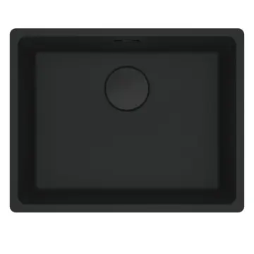 Franke Maris MRG 110-52 Mat Siyah Granit Evye