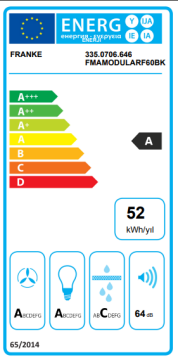 FRANKE FMA MODULER F60 BK MT DAVLUMBAZ