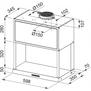 FRANKE FMA MODULER F60 BK MT DAVLUMBAZ