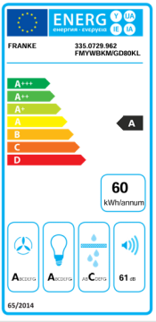 FRANKE FMYW BK M/AN 80 KL DAVLUMBAZ