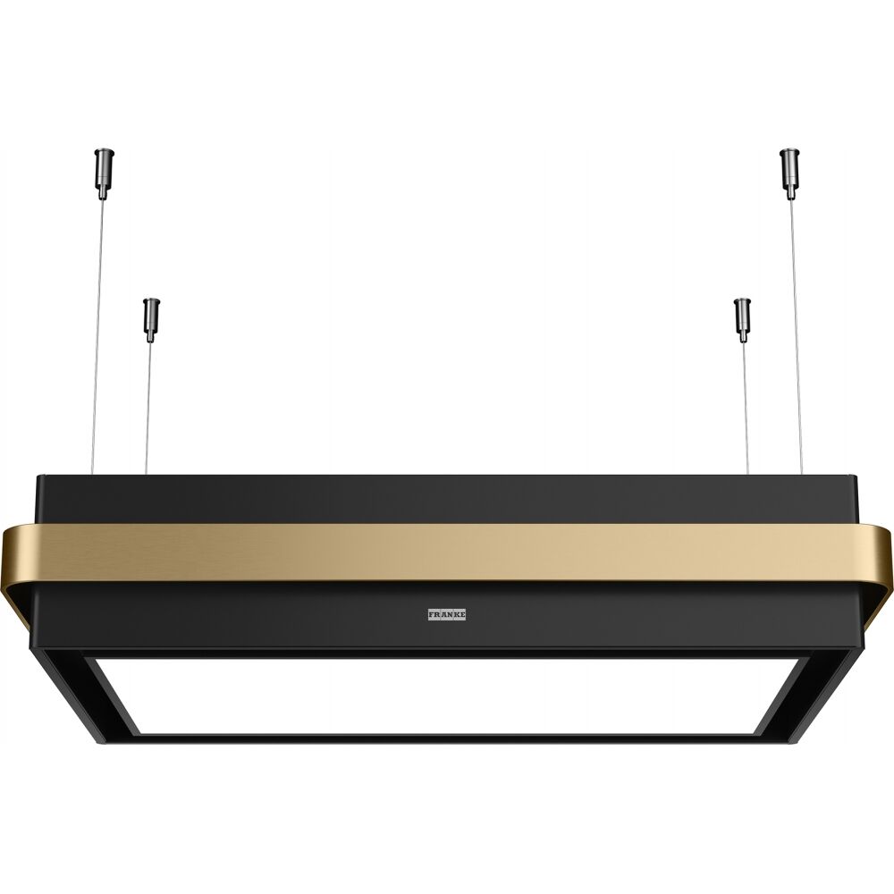 Franke Mythos Masterpiece FMYS BK/GD F80 KL Matt Black+Gold Ada Davlumbaz