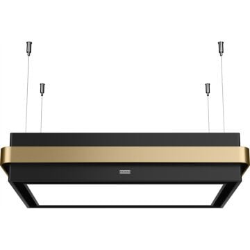 Franke Mythos Masterpiece FMYS BK/GD F80 KL Matt Black+Gold Ada Davlumbaz