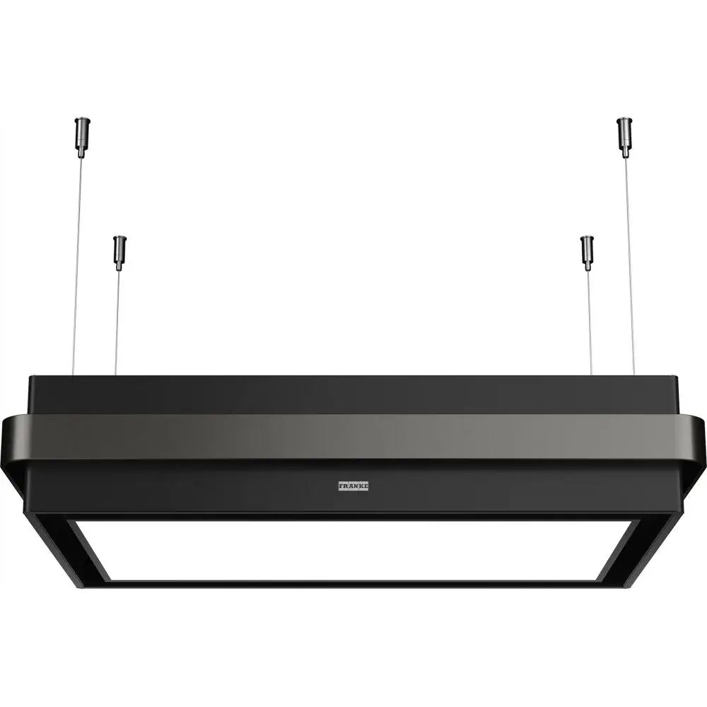Franke Mythos Masterpiece FMYS BK/CP F80 KL Matt Black- Antrasit Ada Davlumbaz