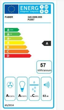 Faber BEAT XL BK MATT F80 Mat Siyah Ada Davlumbaz