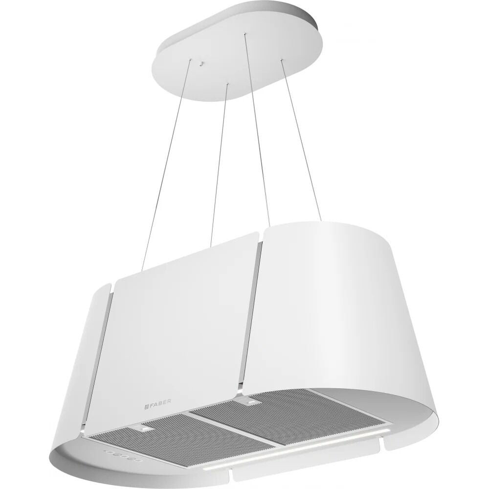 Faber BEAT XL BK MATT F80 Mat Beyaz Ada Davlumbaz