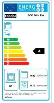Franke Classicline FCO 86 H PW Rustik Krem Ankastre Fırın
