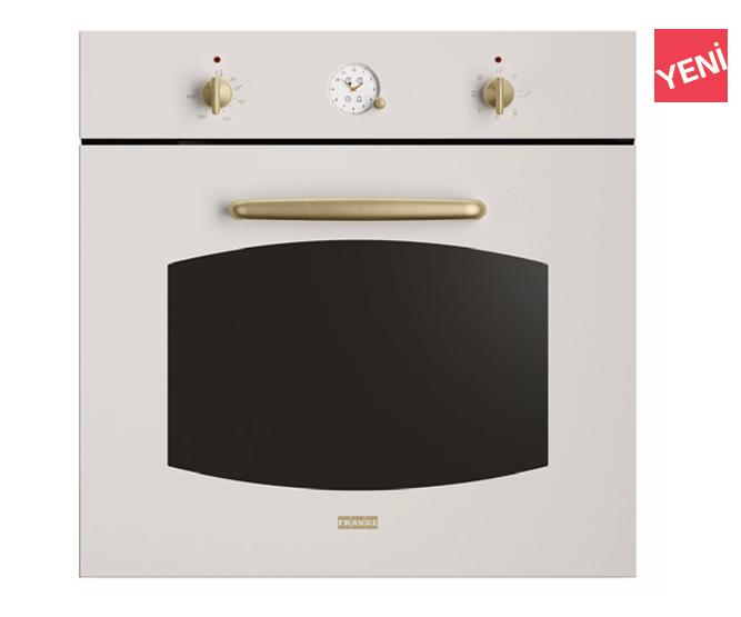 Franke Classicline FCO 86 H PW Rustik Krem Ankastre Fırın
