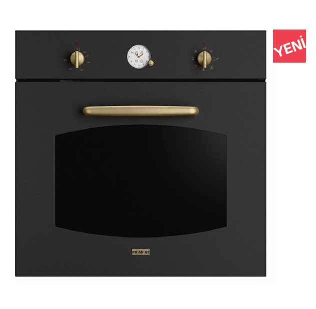 Franke Classicline FCO 86 H ON Rustik Nero Ankastre Fırın