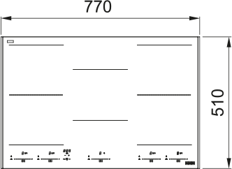 Franke Mythos Masterpiece FMY 805 I F KL CP gold İndüksiyonlu Ocak