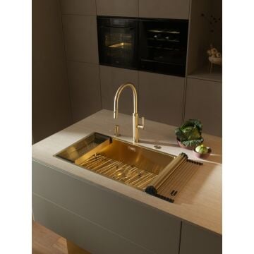 FRANKE Mythos Masterpiece BXM 210/110-68 gold evye