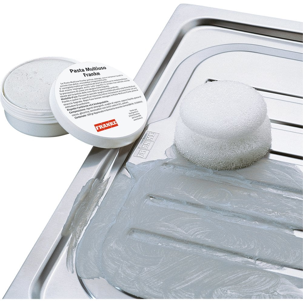 FRANKE EVYE AKSESUARİ ÇELİK EVYE TEMİZLİK PASTA KREMİ