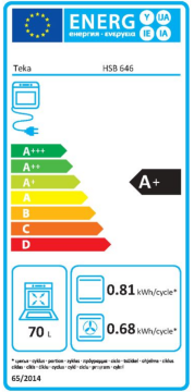 TEKA TEŞHİR FIRIN HSB 646 SS AİRFRY FIRIN