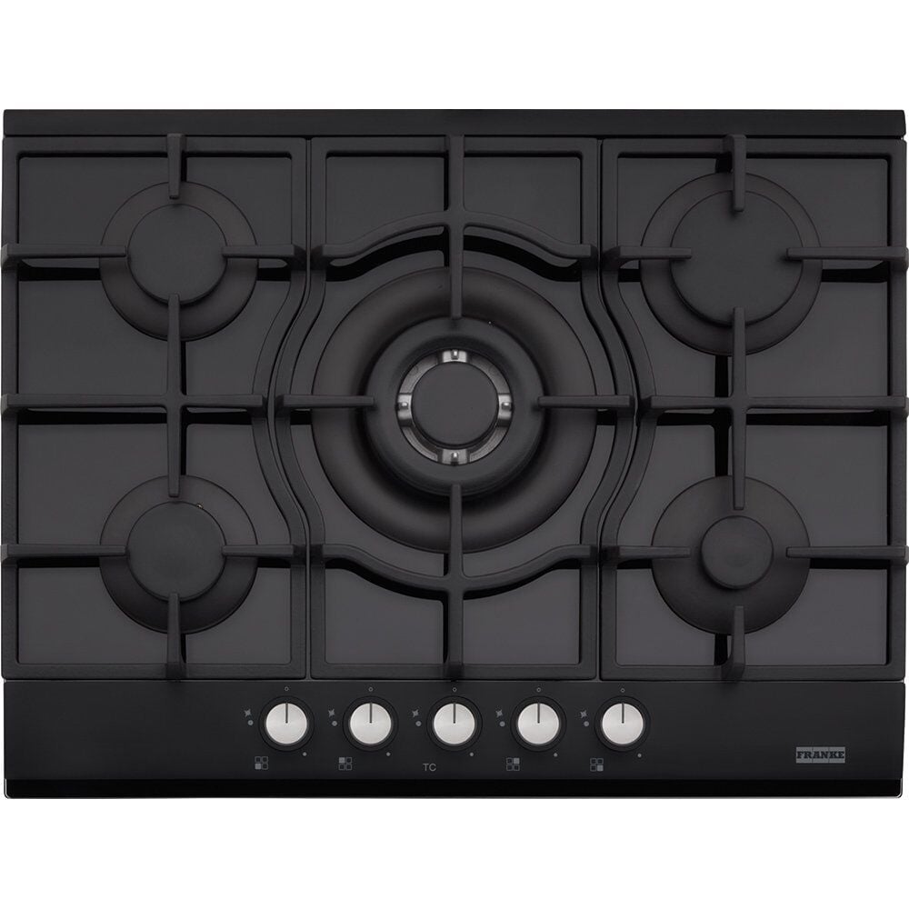 TEŞHİR FRANKE NEW GLASS FHNG 705 4G TC BK C CRİSTALLO NERO CAM OCAK