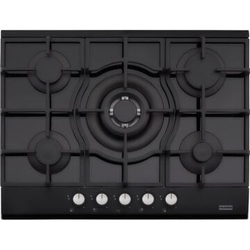 TEŞHİR FRANKE NEW GLASS FHNG 705 4G TC BK C CRİSTALLO NERO CAM OCAK
