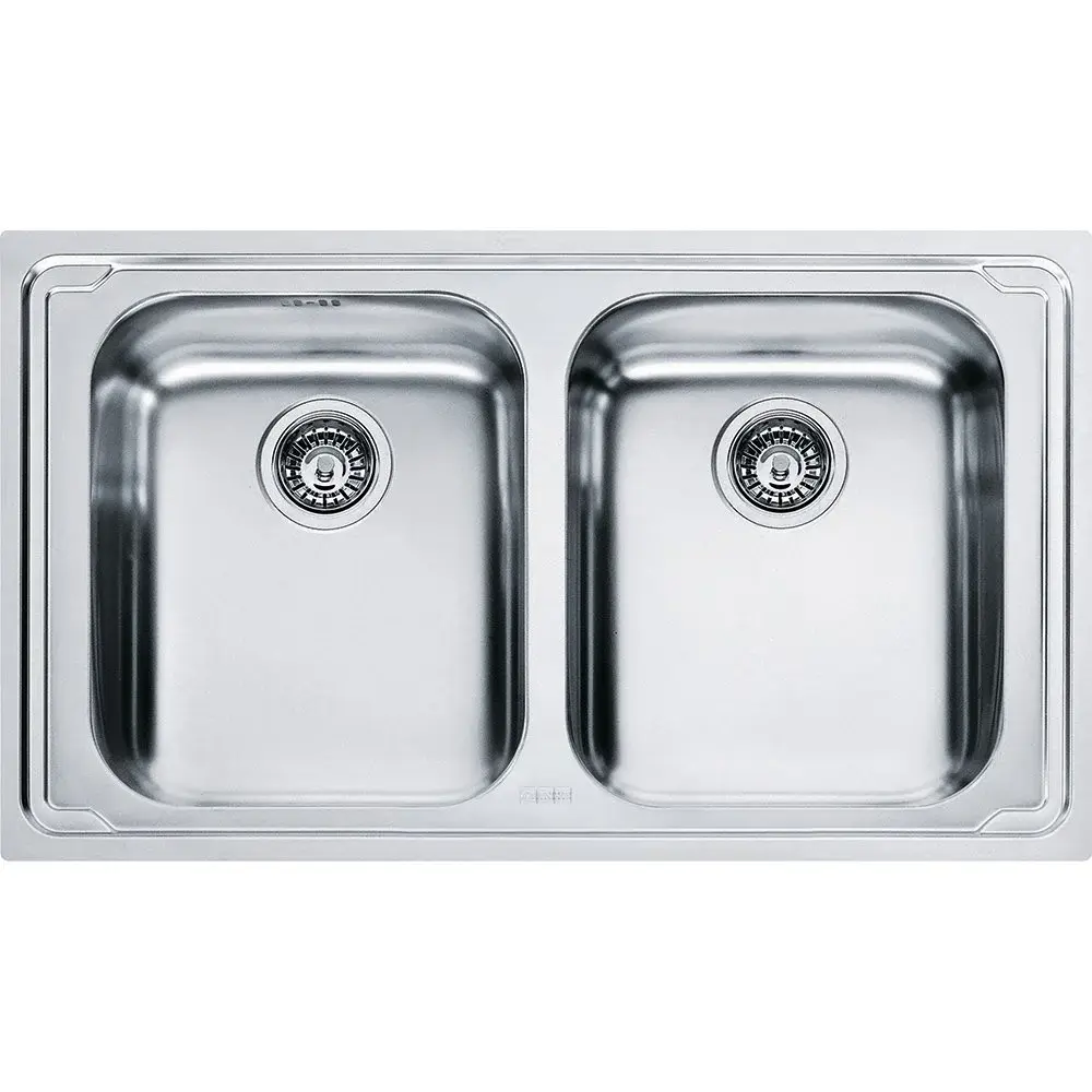 TEŞHİR FRANKE LOGİCA LİNE LLX 620-L PASLANMAZ ÇELİK 2 GÖZLÜ EVYE