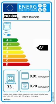 FRANKE MYTHOS FMY 99 HS XS INOX + NERO FIRIN